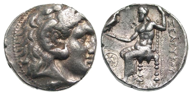 Seleukid Kingdom. Seleukos I Nikator. 312-281 B.C. AR tetradrachm. Seleukeia in Pieria mint, struck ca. 300 B.C. 