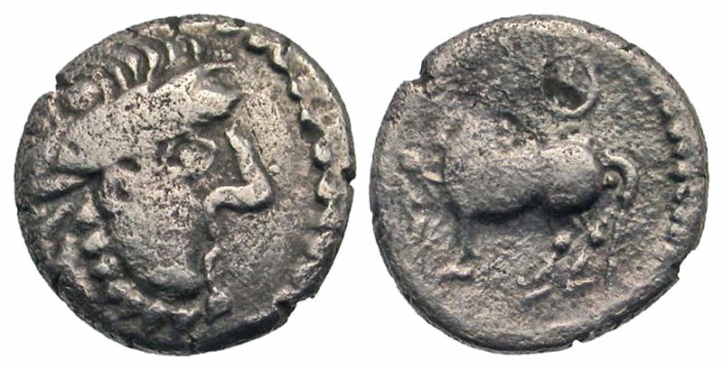 Eastern Europe. Imitating Philip II of Macedon. 2nd century B.C. AR drachm. Kugelwange type. Struck by the Skordoski in Syrmia. Phase B. 