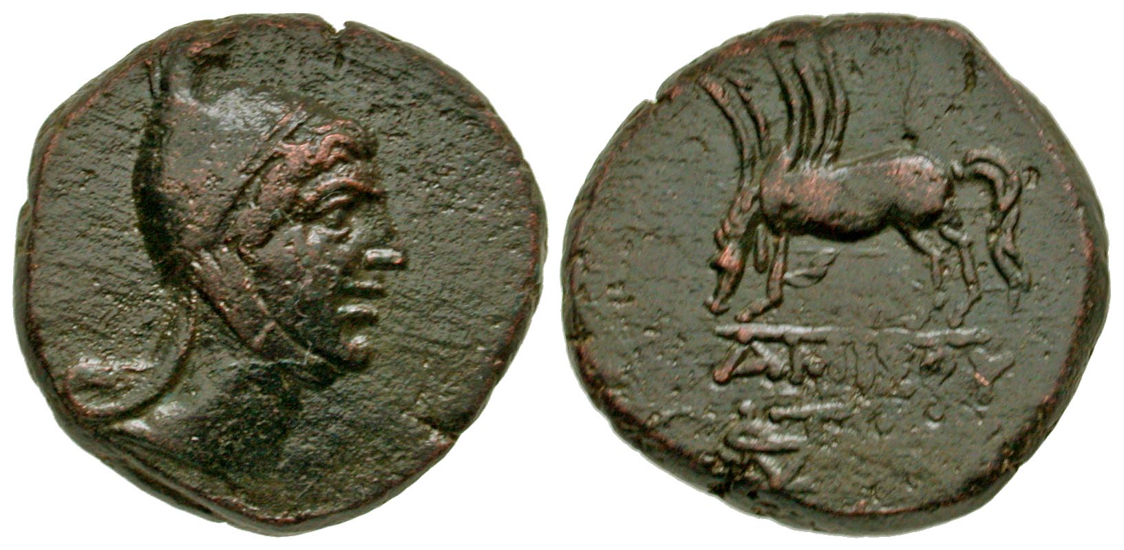 Pontic Kingdom, Pontos. Amisos. Civic issue under Mithradates VI. 120-63 B.C. AE 25. Struck ca. 85-65 B.C. 
