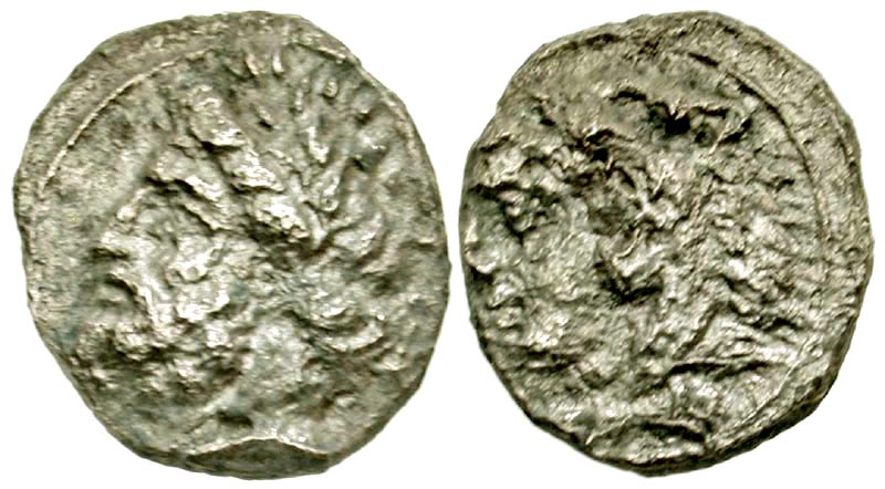 Cilicia, Uncertain mint. 4th century B.C. AR obol. 