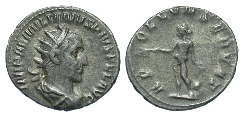 Aemilian. A.D. 253. AR antoninianus. Rome mint. Scarce. 