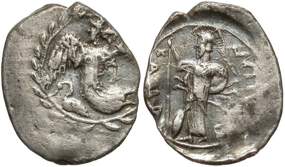Sicily, Kamarina. Ca. 461-440/35 B.C. AR litra. 